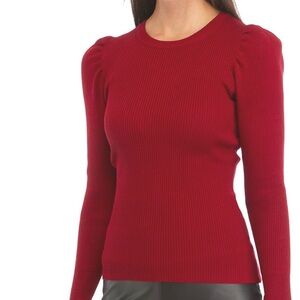 CATHERINE MALANDRINO *NWT* XS Sweater Rich Rhubarb